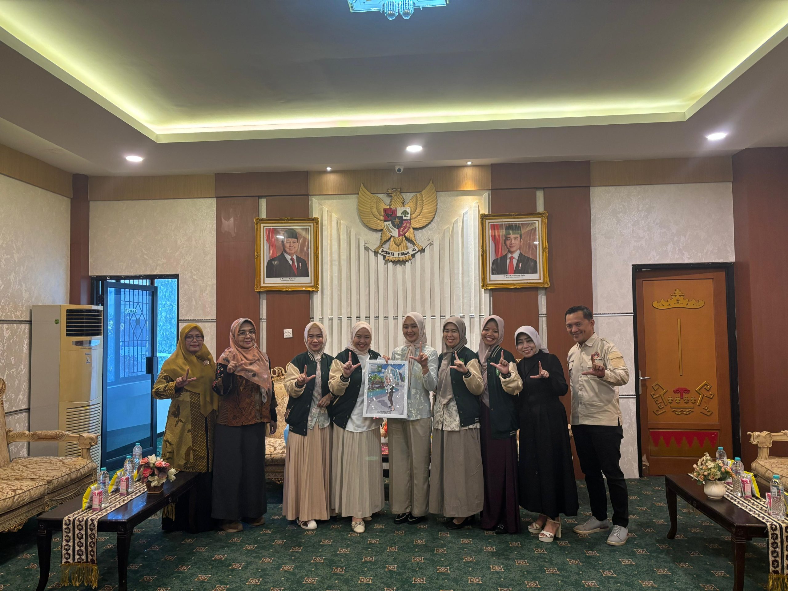 Pengurus LAKUNA Lakukan Audiensi dengan Wakil Gubernur Lampung, dr. Jihan Nurlela, MM