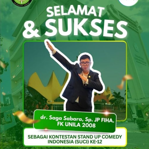 dr. Saga Sabara, Sp.JP, FIHA menjadi Finalis SUCI ke-12